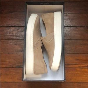 Naturalizer Suede Slip On Sneakers